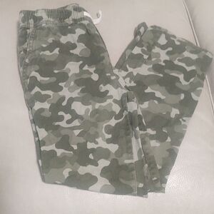 Wonder Nation Boy's Green Camouflage Jogger Pants